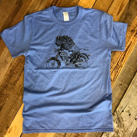 T-Shirt: Bison Biker