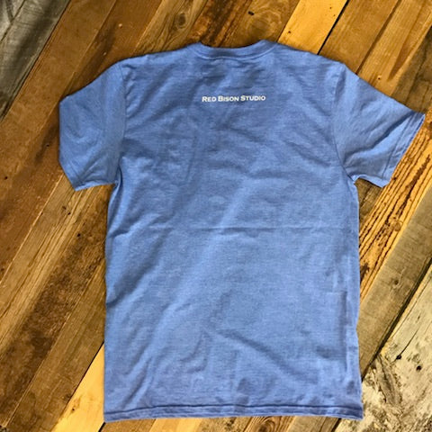 T-Shirt: Bison Biker