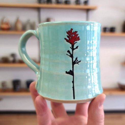 Morning Teal Indian Paintbrush